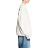 Maglione a girocollo Strike 1917 Oversize “Bianco” 699242TMVH29800