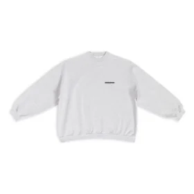 Maglione a girocollo Strike 1917 Oversize “Grigio chiaro” 699212TMVH21023