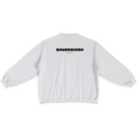 Maglione a girocollo Strike 1917 Oversize “Grigio chiaro” 699212TMVH21023