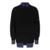 Maglione a strati con dettagli “Black” 675268T32151000