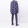 Maglione con logo in maglia intarsiata “Nero” 623283T15674177