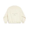 Maglione con logo SS24 e spartito “Beige” 699212TMVO69069