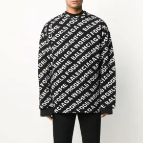 Maglione con stampa all-over “Black” del Programma Alimentare Mondiale 612957T15651070