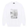 Maglione con stampa Venezia “White” 652981TKV899094