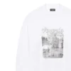 Maglione con stampa Venezia “White” 652981TKV899094