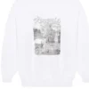 Maglione con stampa Venezia “White” 652981TKV899094