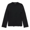 Maglione corto BB Allover “Black” 793613T52151000