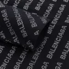 Maglione corto con motivo all-over “Black” 730402TNVQ91073