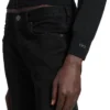 Maglione da donna con zip, nero