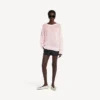 Maglione da donna in rosa polveroso