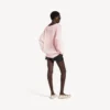 Maglione da donna in rosa polveroso