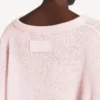 Maglione da donna in rosa polveroso