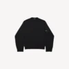 Maglione da uomo a girocollo nero