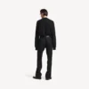 Maglione da uomo a girocollo nero