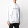 Maglione da uomo Balenciaga con logo, oversize, bianco 570811TIV559040