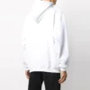 Maglione da uomo Balenciaga con logo, oversize, bianco 570811TIV559040