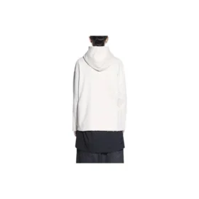 Maglione da uomo Balenciaga x RuPaul Crossover FW21 con stampa alfabetica, bianco crema 670946TLV569057