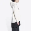 Maglione da uomo Balenciaga x RuPaul Crossover FW21 con stampa alfabetica, bianco crema 670946TLV569057