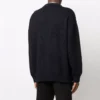 Maglione girocollo con logo College Est. 1917 “Black” 675267T32178065