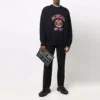 Maglione girocollo con logo College Est. 1917 “Black” 675267T32178065