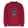 Maglione girocollo con logo universitario “Red” 675267T32176164
