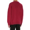 Maglione girocollo con logo universitario “Red” 675267T32176164