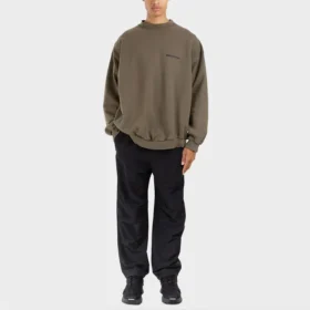 Maglione girocollo Strike 1917 Oversized “Khaki” 699212TMVH22930