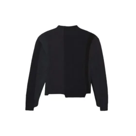 Maglione in maglia asimmetrico dalla linea rivisitata “Black” 657334T32011271