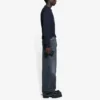 Maglione in maglia asimmetrico dalla linea rivisitata “Black” 657334T32011271
