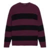 Maglione in maglia Border BB “Viola Nero” 608760T31621087