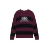 Maglione in maglia Border BB “Viola Nero” 608760T31621087