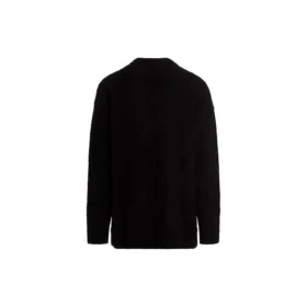 Maglione in maglia con logo jacquard “Black” 662728T31661000 Maglione in maglia con logo jacquard “Black” 662728T31661000