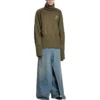 Maglione realizzato con calze riciclate “Dark Green” 768686T71932525