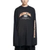 Maison Balenciaga T-shirt a maniche lunghe “Black” 681046TLVJ11074