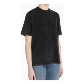Mano corta unisex con stampa del logo alfabetico, grigio 594599THV851140 Mano corta unisex con stampa del logo alfabetico, grigio 594599THV851140