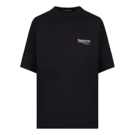 MENS SS20 Logo, ampia, maniche corte, nero 620969TIV521070 MENS SS20 Logo, ampia, maniche corte, nero 620969TIV521070