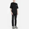 MENS SS20 Logo, ampia, maniche corte, nero 620969TIV521070