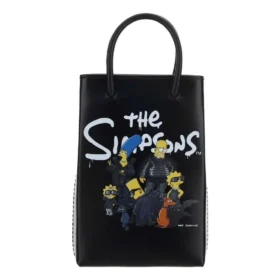 Mini borsa da shopping Balenciaga x The Simpsons “Black” 59382623VBN1000
