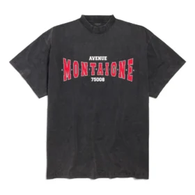 Montaigne Oversized T-shirt “Black Faded” 787349TRVN31048 Montaigne Oversized T-shirt “Black Faded” 787349TRVN31048