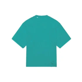 Mosaic Logo BB Alphabet Loose Hole Distress a maniche corte unisex blu 651795TKVF53660 Mosaic Logo BB Alphabet Loose Hole Distress a maniche corte unisex blu 651795TKVF53660