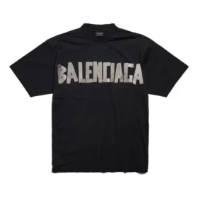 New Tape Type T-shirt, vestibilità media, “Black” 739784TQVQ81073