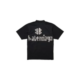 New Tape Type T-shirt, vestibilità media, “Black” 739784TQVQ81073