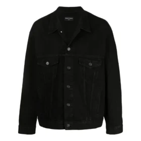 Noleggio abbigliamento Giacca in Denim dal taglio squadrato “Black” 675206TEW051105 Noleggio abbigliamento Giacca in Denim dal taglio squadrato “Black” 675206TEW051105