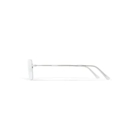 Occhiali da sole Invisible Rectangle “Silver” 768058T00051402