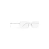 Occhiali da sole Invisible Rectangle “Silver” 768058T00051402