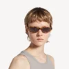 Occhiali da sole Neo rotondi in havana maculato Occhiali da sole Neo rotondi in havana maculato