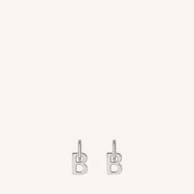 Orecchini a catena B XS in argento