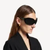 Orecchini a cerchio nano da donna in oro lucido Orecchini a cerchio nano da donna in oro lucido