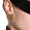 Orecchini Bb 2.0 Textured Xs “Gold” 782982TZ99G0705