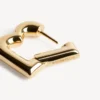 Orecchini da donna b xs in oro lucido